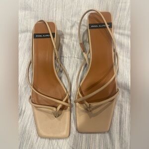 Angel Alarcon strappy low heel shoes